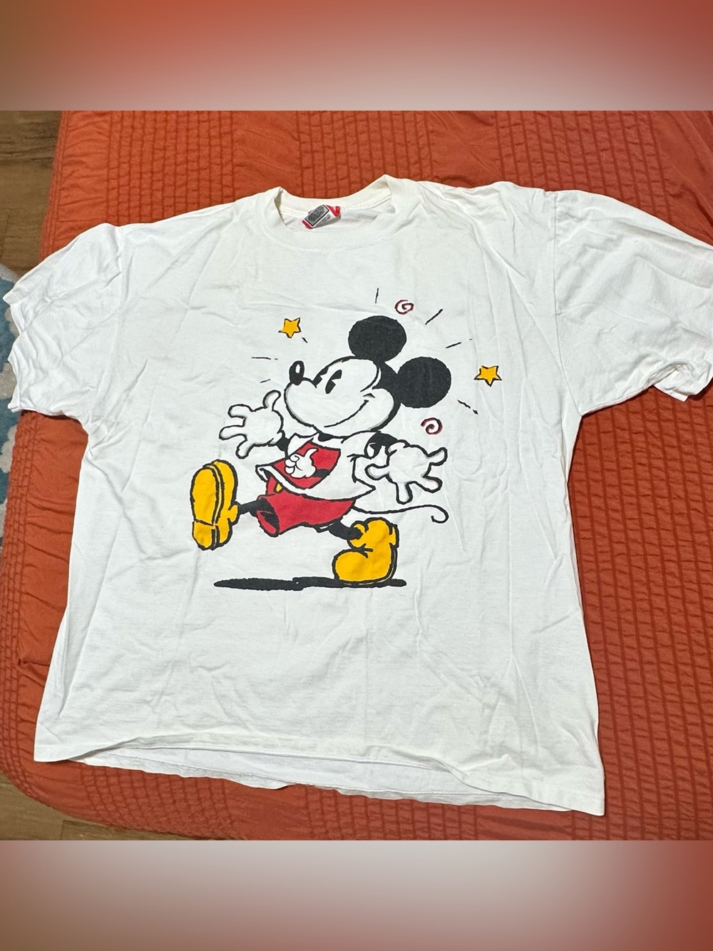 Vintage 90s Walt Disney World Mickey Mouse Graphic Tee